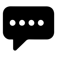 Dynamic Chat Vector Icon: Engaging Communication Graphics for Messaging Apps, Social Media & Online Conversations
