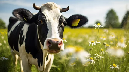 Rolgordijnen livestock dairy cow isolated © PikePicture