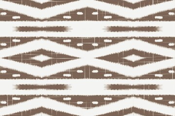 ikat African Indian art, Abstract White. Ethnic beautiful seamless pattern. India Thai pattern. Mexican striped style. Native traditional. Design for background, fabric, clothing Kente.