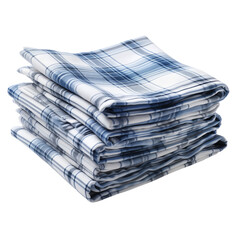 Towels isolated on a transparent background.
