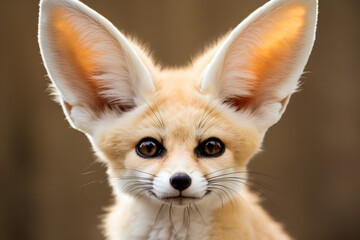 Enchanting Fennec Fox with Striking Ears