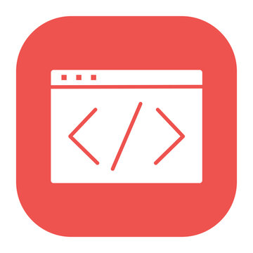 Web Coding Icon