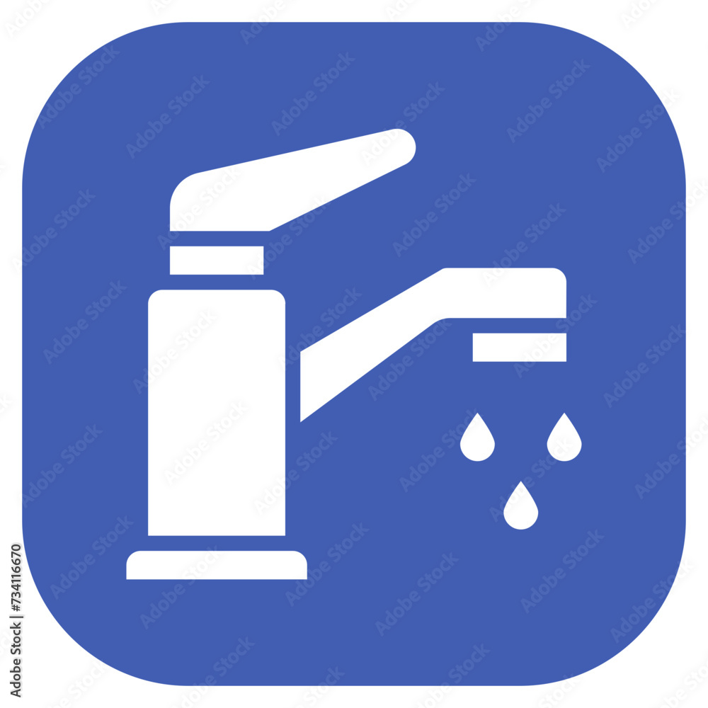 Poster faucet icon