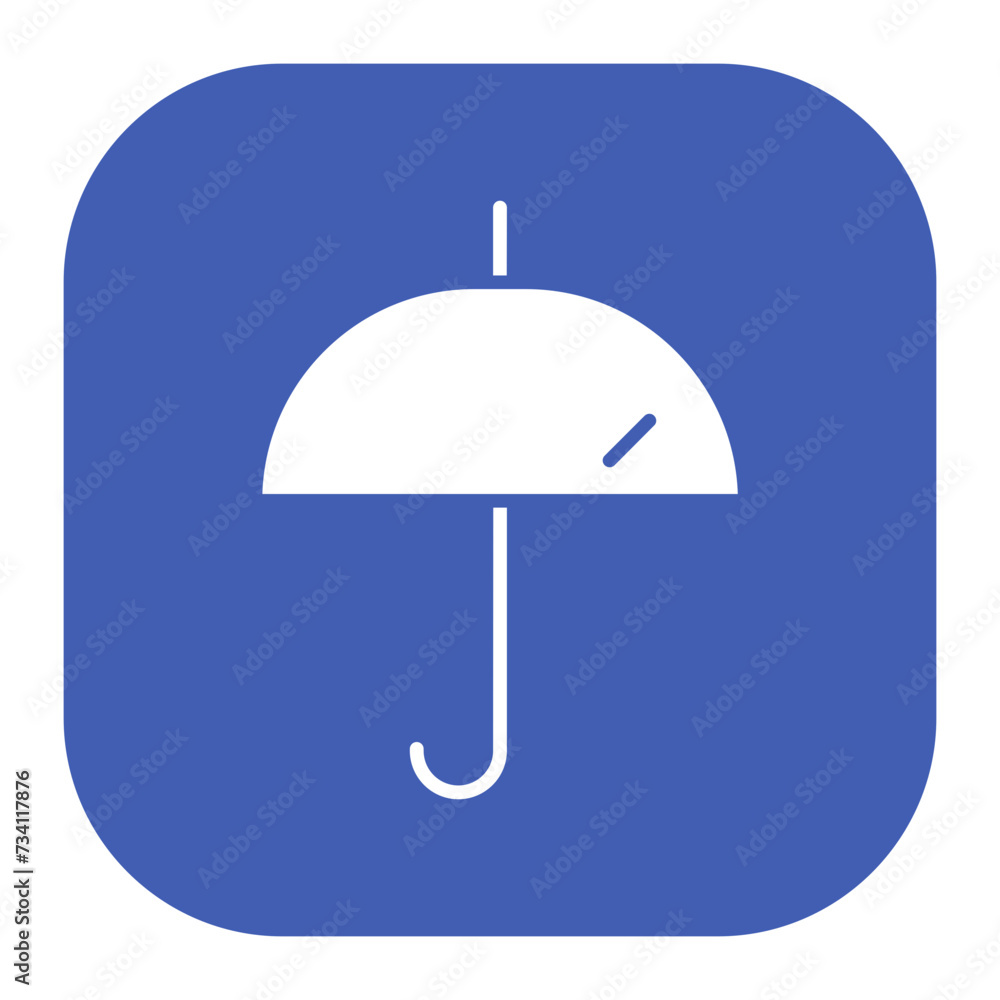 Poster umbrella icon