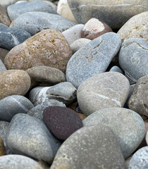 stones on the beach