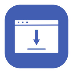 Webpage Download Icon