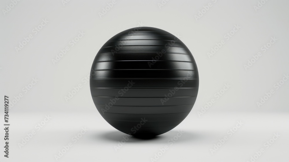 Aufkleber A black egg is resting on top of a white surface. This versatile image can be used in various contexts