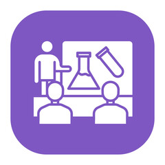 Chemistry Lecture Icon