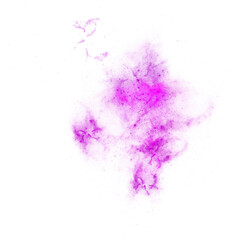 Fototapeta premium nebula PNG element, symphony star glittering nebula material, galaxy clipart, magic color, starlight PNG transparent