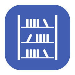 Library Shelves Icon