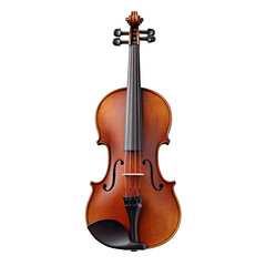  Violin on a white background