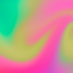 Colorful abstract gradient background. Vivid colors. Square composition.