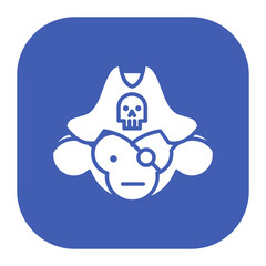 Pirate Monkey Icon