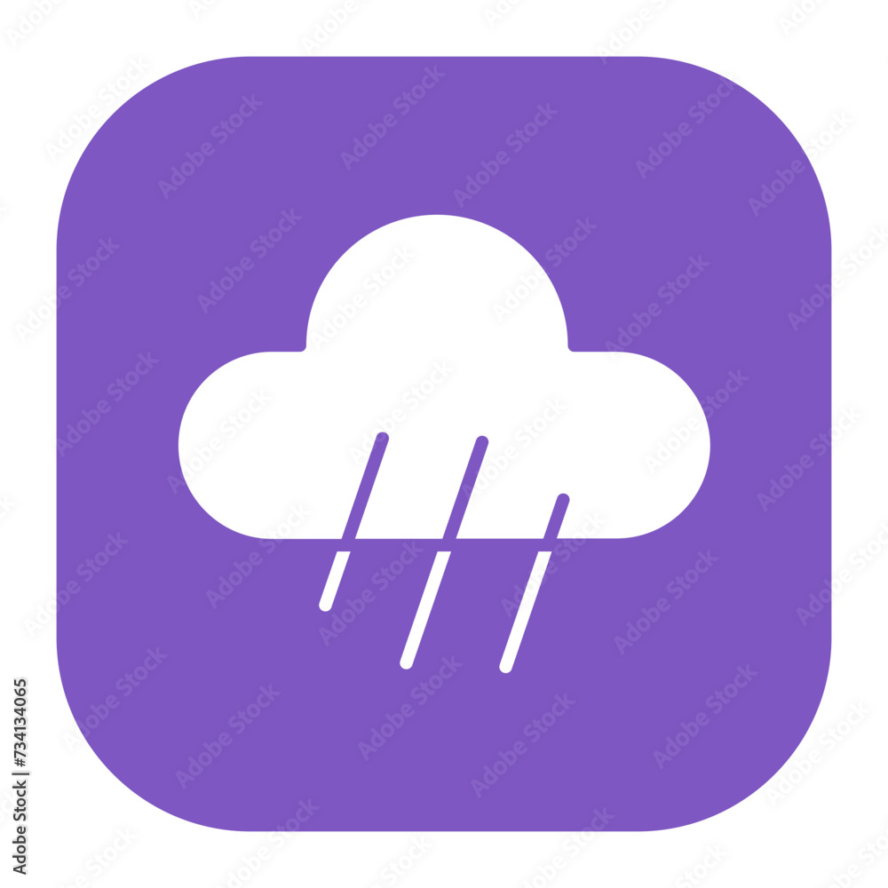 Poster Rain Icon