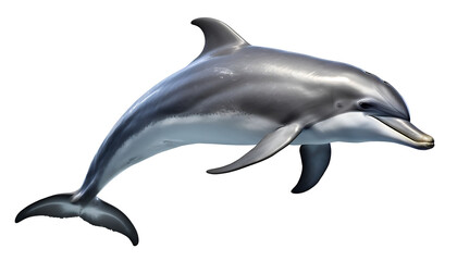 Illustration of beautiful dolphin