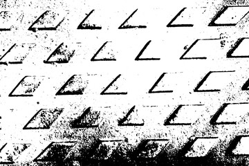 Rustic grunge texture with grain and stains. Abstract noise background. PNG graphic illustration with transparent background.