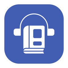 Obraz premium Audio Book Icon