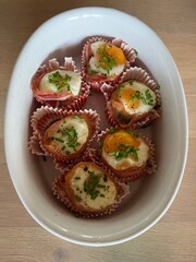 baked eggplant with cheese and tomato