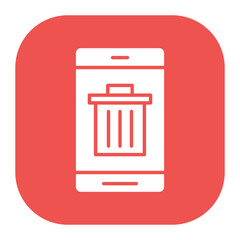 Mobile Bin Icon