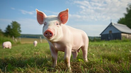 bacon farm pig