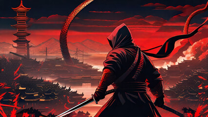 Samurai Showdown: A Warrior’s Stand Against the Fiery Dragon