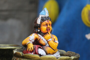 Cute little krishna beautiful idol
