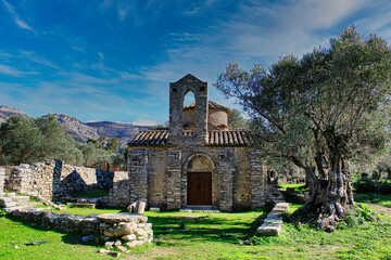 Greek Christian Church in Naxos Island Greek