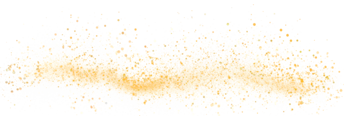 Gold Dust Swirl Elegance, PNG File of Isolated Cutout