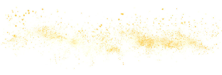 Gold Dust Swirl Effect, png file of isolated cutout object on transparent background