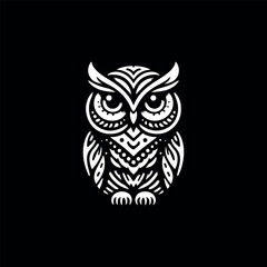 "Enchanting Owl Art: Discover the Beauty of Black and White Illustrations. Explore Adobe Stock's Most Searched Designs!"