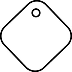 Sale or gift blank badge and label. Template banner badge. Special offer, sale, discount, shop, black line vector for many purpose isolated on transparent background business shopping online web.