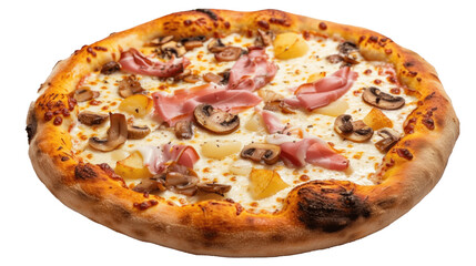 Mountain Pizza on Transparent Background