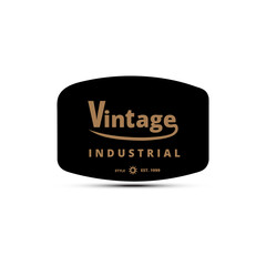 Vintage logo design 