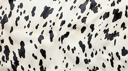 black cow print pattern