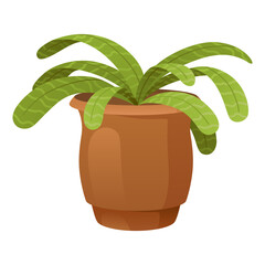 Withered wilted plant in pot. Foliage houseplant with dead dry leaves, sick ill leaf. Damaged dying spathiphyllum, faded flowers with disease. Flat vector illustration isolated on white background