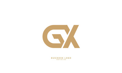 GX, XG, G, X, Abstract Letters Logo Monogram