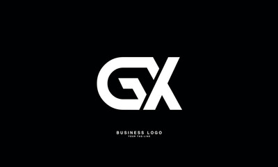 GX, XG, G, X, Abstract Letters Logo Monogram