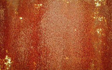 Rusty metal background with streaks of rust. Rust stains. Rusty corrosion. rust on old metal...