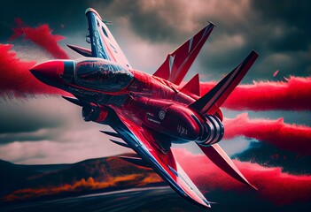 Red arrows winning. Generative AI