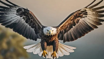 Foto op Canvas eagle in flight hd 8k wallpaper stock photographic image © Claudio