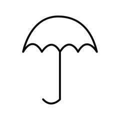 umbrella icons set. Umbrella vector icon. Vector illustration. Eps file 303.