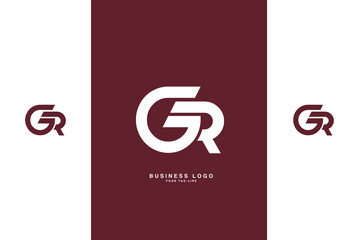 GR, RG, G, R, Abstract Letters Logo Monogram