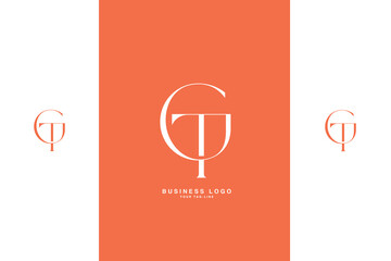 GT, TG, G, T, Abstract Letters Logo Monogram