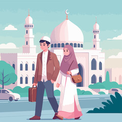 moslem couple