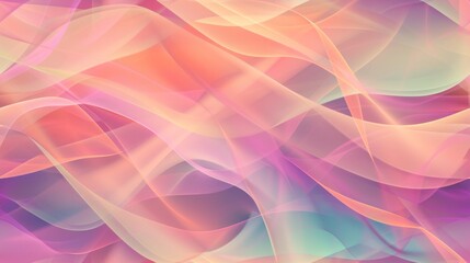  a computer generated image of a pink and blue background with wavy lines on the left side of the image and a pink and blue background on the right side of the left side of the image.