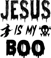 jesus is my boo - obrazy, fototapety, plakaty