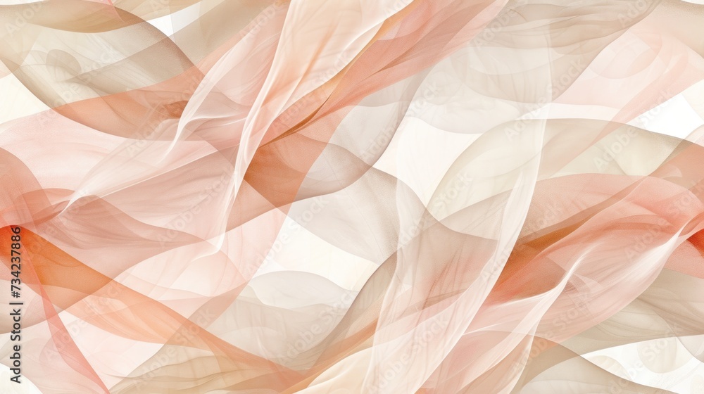Aufkleber a close up of a pink and white background with a pattern of wavy pink and white lines on the top of 