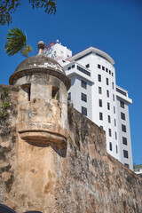 San Juan, Puerto Rico - Contrasting Architecture and History.