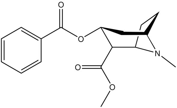 Kokain Cocain Strukturformel