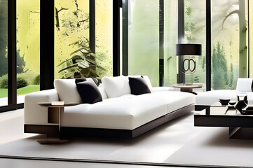 Sleek Minimalist Home: Earthy Tones & Clean Lines